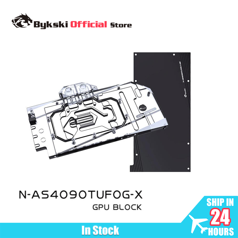 Rtx 4090 Water Block - Blok GPU Bykski untuk Kartu Grafis